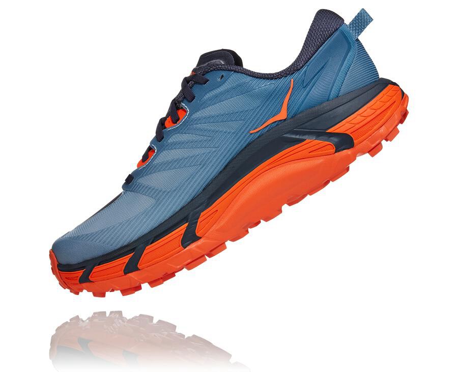 Zapatillas Trail Hoka One One Hombre - Mafate Speed 3 - Azules - ROA289673